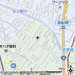埼玉県春日部市大畑62周辺の地図