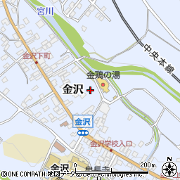 長野県茅野市金沢2310-1周辺の地図