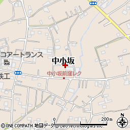 埼玉県坂戸市中小坂754周辺の地図