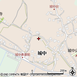 茨城県つくばみらい市城中289-1周辺の地図