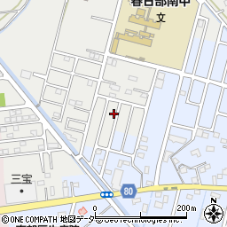 埼玉県春日部市武里中野734-52周辺の地図