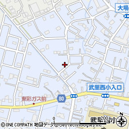 埼玉県春日部市大場1510周辺の地図
