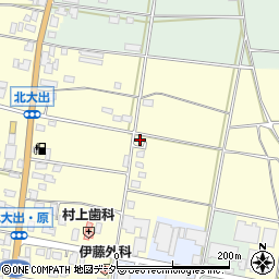 長野県上伊那郡辰野町北大出7377-7周辺の地図