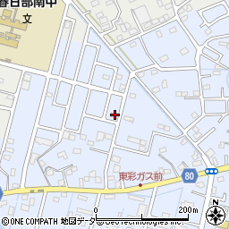 埼玉県春日部市大場1584周辺の地図