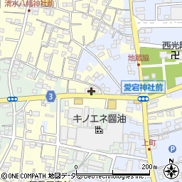 千葉県野田市清水77-8周辺の地図