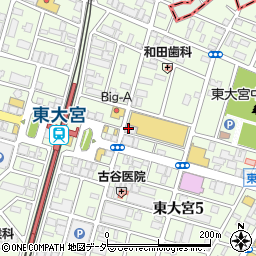川崎地質株式会社　北関東支店周辺の地図