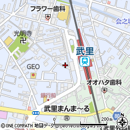 埼玉県春日部市大場1114周辺の地図