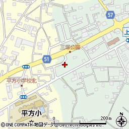 埼玉県上尾市上野104-14周辺の地図