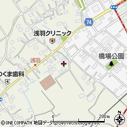 埼玉県坂戸市浅羽1121周辺の地図