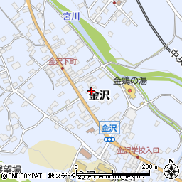 長野県茅野市金沢2296周辺の地図