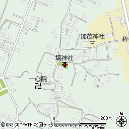 塙神社周辺の地図