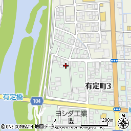 井川レンズ工業所周辺の地図