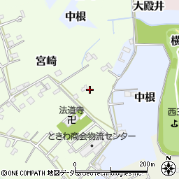 千葉県野田市宮崎267周辺の地図