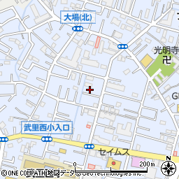埼玉県春日部市大場1373周辺の地図