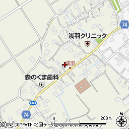 埼玉県坂戸市浅羽1540周辺の地図