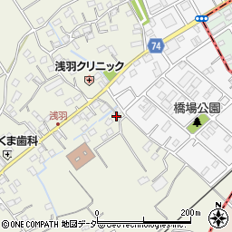埼玉県坂戸市浅羽1119周辺の地図