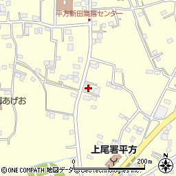 埼玉県上尾市平方1778周辺の地図