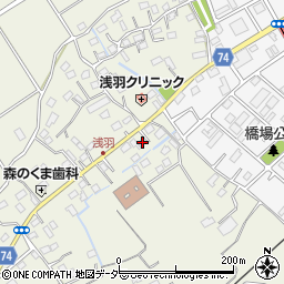 埼玉県坂戸市浅羽1124周辺の地図