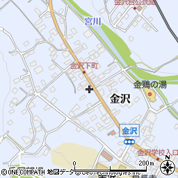 長野県茅野市金沢2222-1周辺の地図