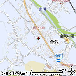 長野県茅野市金沢2223-2周辺の地図