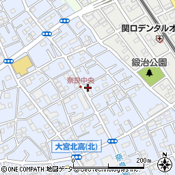 セラ・３・奈良周辺の地図