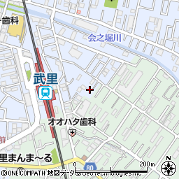 埼玉県春日部市大場1172周辺の地図