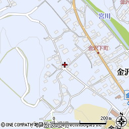 長野県茅野市金沢881-1周辺の地図