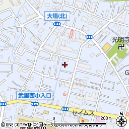 埼玉県春日部市大場1374周辺の地図