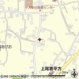 埼玉県上尾市平方1778-3周辺の地図