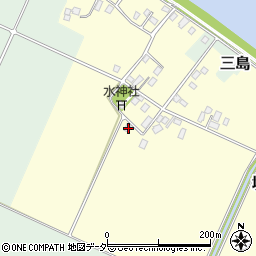 千葉県香取市境島882周辺の地図