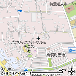 埼玉県さいたま市北区今羽町周辺の地図
