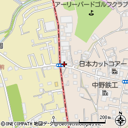 埼玉県坂戸市中小坂927-1周辺の地図