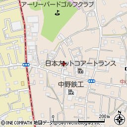 埼玉県坂戸市中小坂950-9周辺の地図