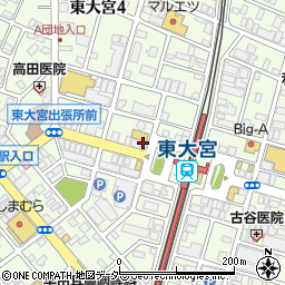 峰メガネ店周辺の地図