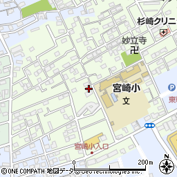 千葉県野田市宮崎45-9周辺の地図