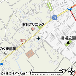 埼玉県坂戸市浅羽1120周辺の地図
