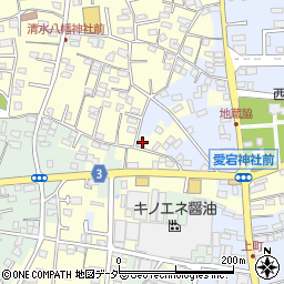 千葉県野田市清水81周辺の地図