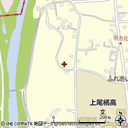 埼玉県上尾市平方2424周辺の地図