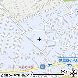 埼玉県春日部市大場1477周辺の地図