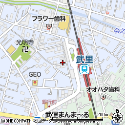埼玉県春日部市大場1111周辺の地図