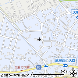 埼玉県春日部市大場1478周辺の地図