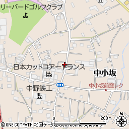 埼玉県坂戸市中小坂956-14周辺の地図