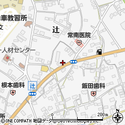 茨城県潮来市辻393-1周辺の地図