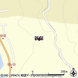 福井県丹生郡越前町新保周辺の地図