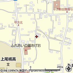 埼玉県上尾市平方1884-6周辺の地図