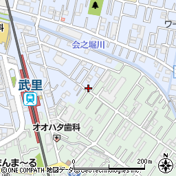 埼玉県春日部市大場1199周辺の地図