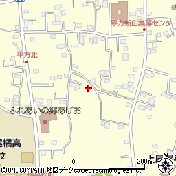 埼玉県上尾市平方1883周辺の地図