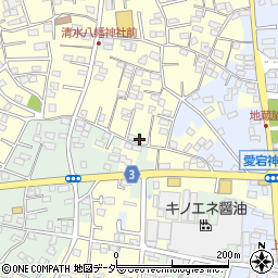 千葉県野田市清水89-5周辺の地図