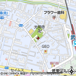 埼玉県春日部市大場1281周辺の地図