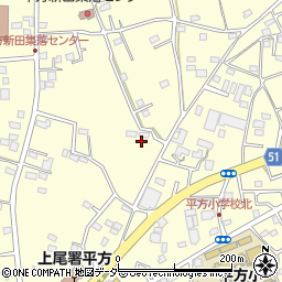埼玉県上尾市平方1796周辺の地図